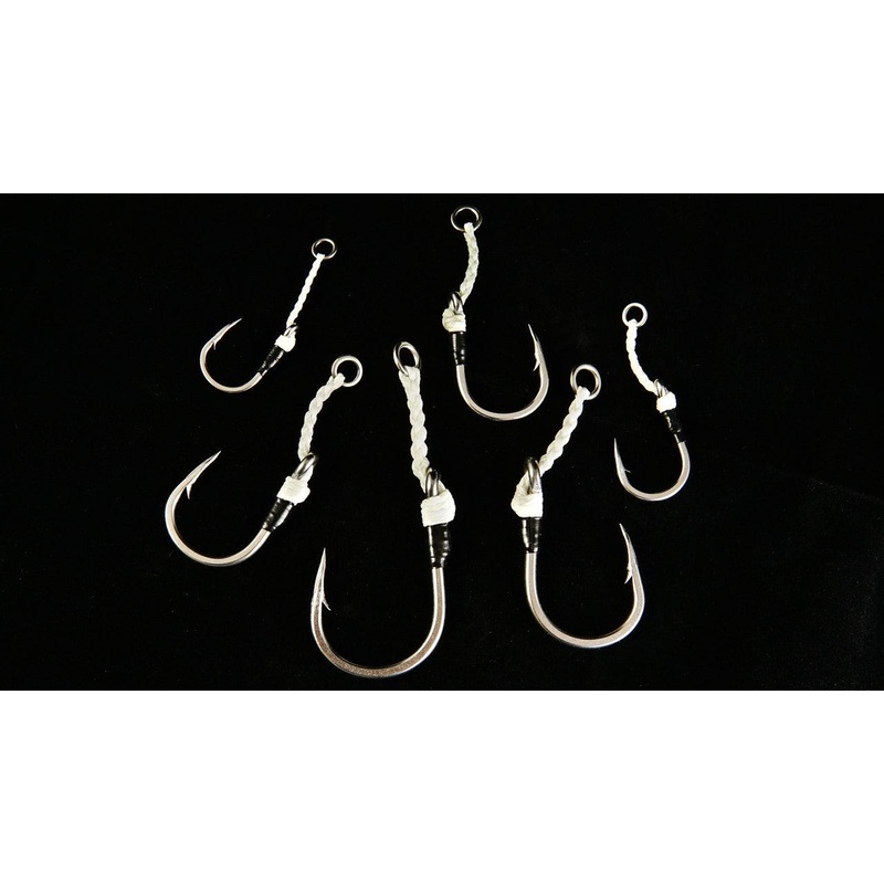 Jigging World Demon Single Assist Hooks JW-DMAH3/0-4PK
