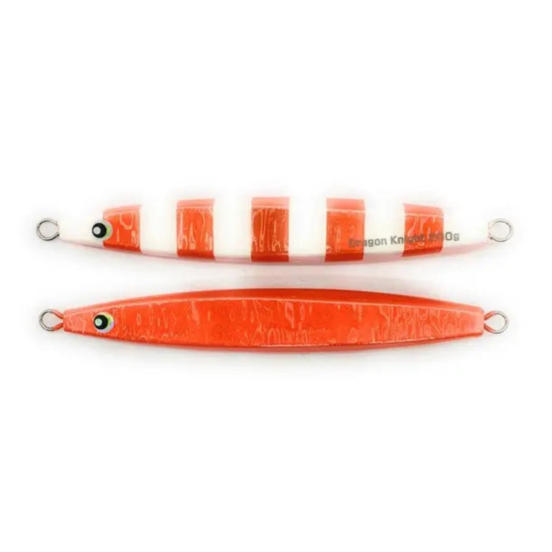 SEA FALCON DRAGON KNIGHT JIG 03 BLACK ZEBRA – BLUE GLOW 160G