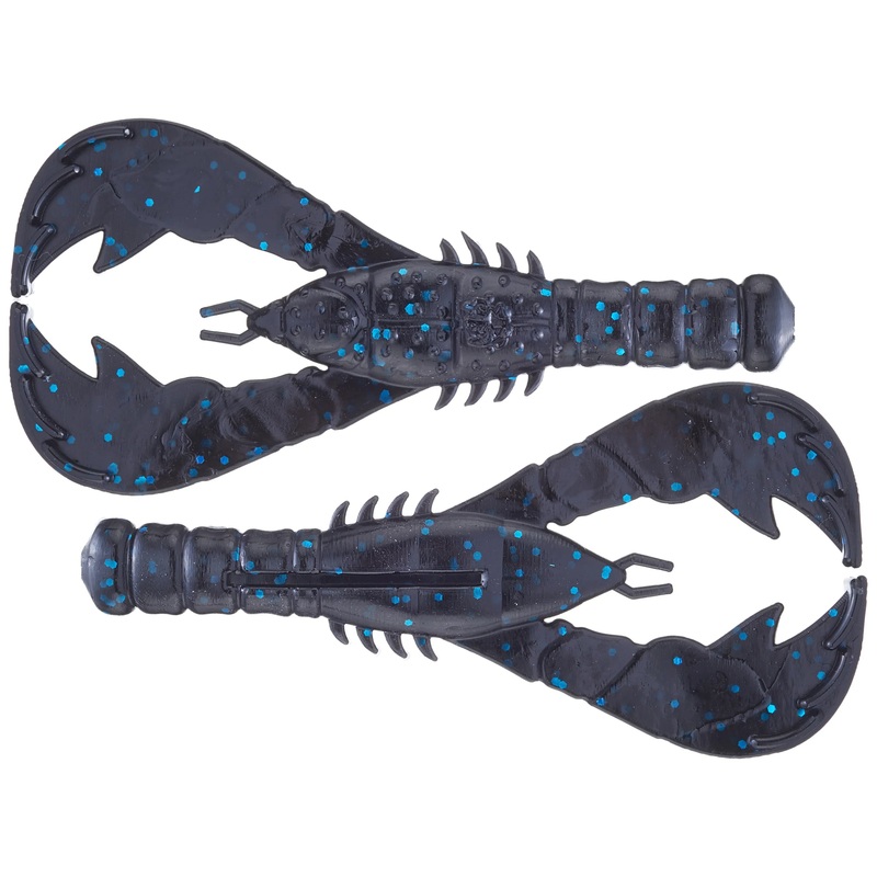 YAMAMOTO 4″ YAMA CRAW Black Blue Flake – 021