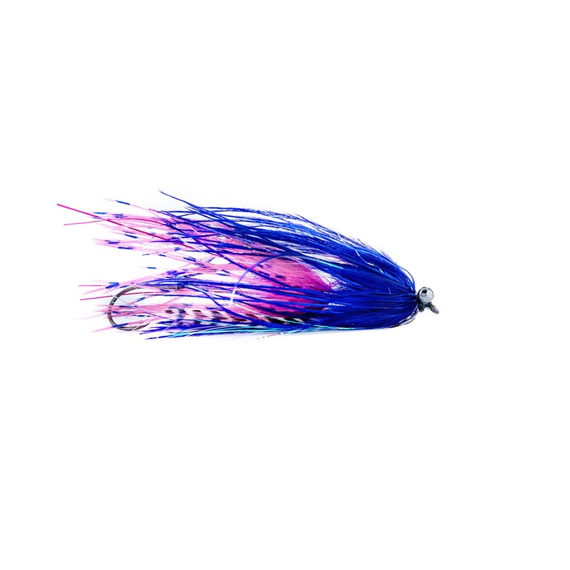 Aqua Flies Stu’s Barred Ostrich Intruder – Pink/Purple (3-Pack) 2