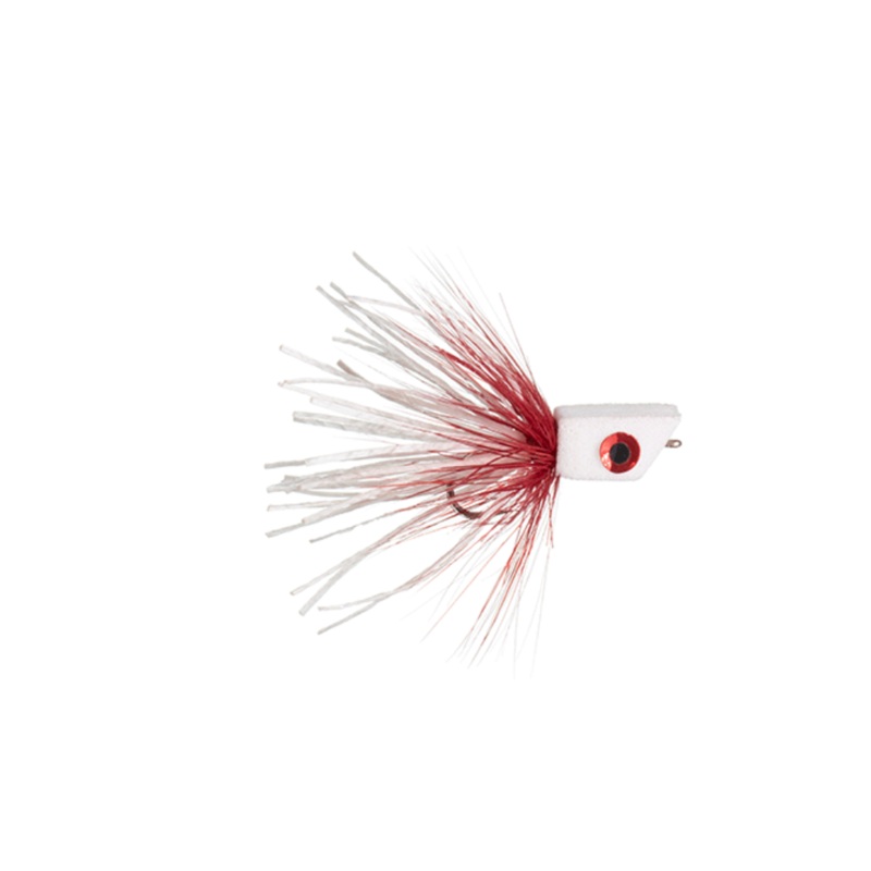 MFC Bluegill Popper Red/White #10
