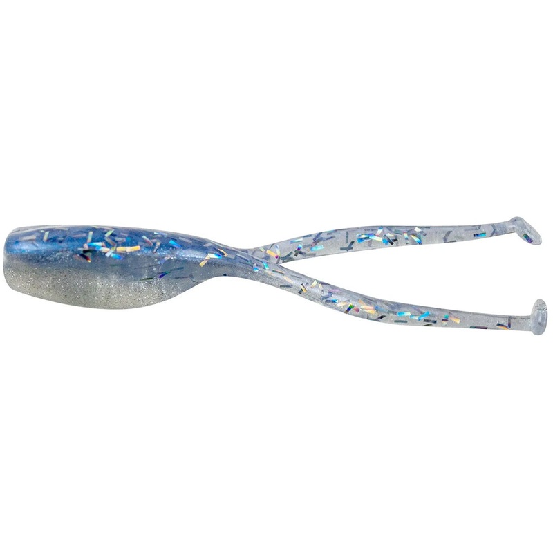 Bobby Garland Slab Dockt’R 2 1/2 inch Soft Plastic Swimbait 12 pack Blue Ice 2.5 inch – 12 pack
