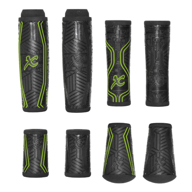 MHX WinnDry Split Grip Fishing Rod Grips MHX Winndry Black & Green Rear Split Grip – Spinning