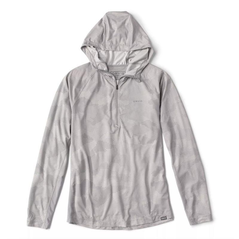 Orvis Mens PRO Sun Hoodie – Wolf Camo Medium