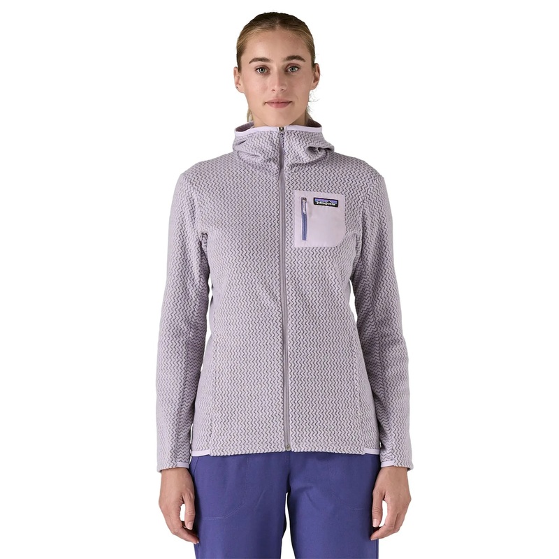 Patagonia W’s R1 Air Full-Zip Hoody Nouveau Green / NUVG XXS