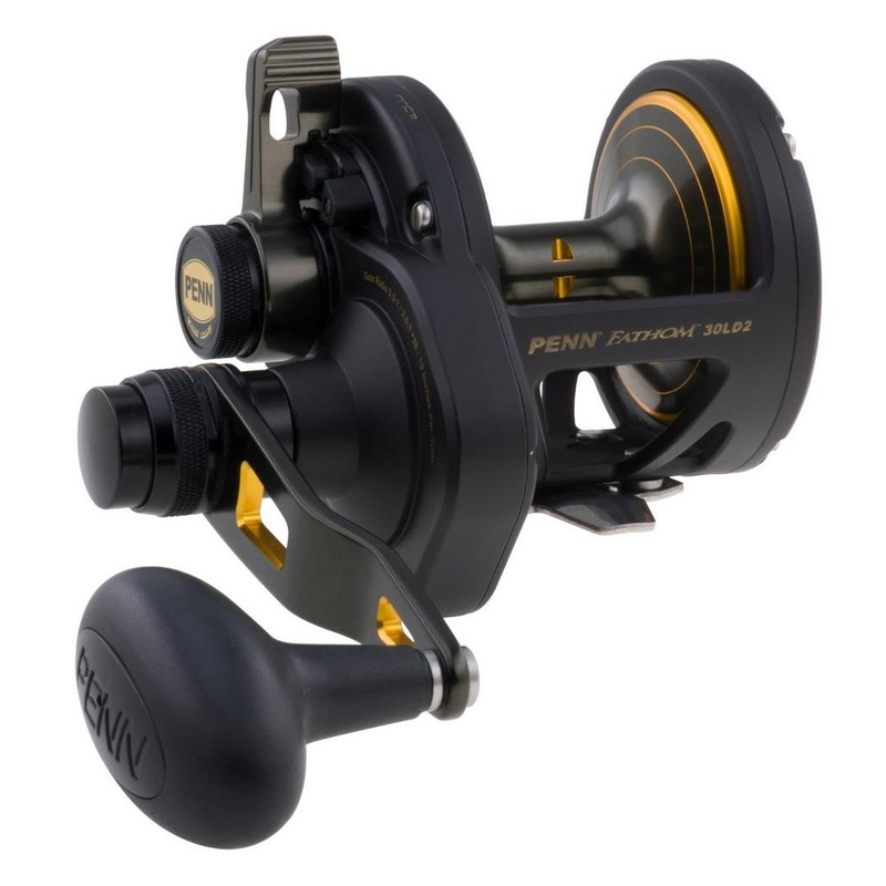 Penn Fathom Lever Drag 2 Speed Conventional Fishing Reels FTH15XNLD2