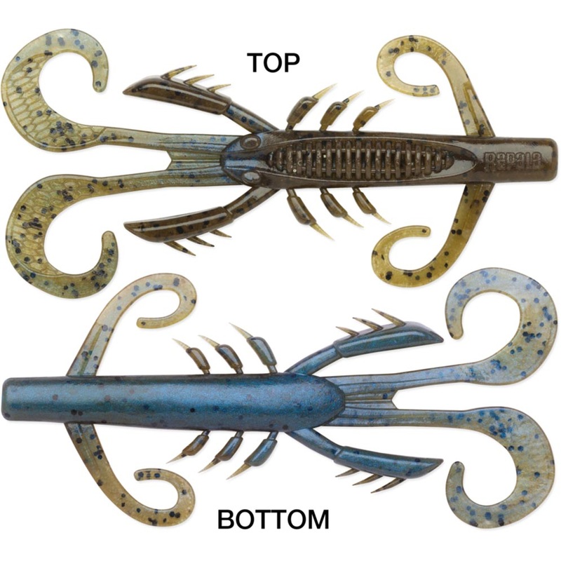 Rapala Crush City Hedgehog Craw – 4 Inch Bama Bug 4 inch – 6 pack