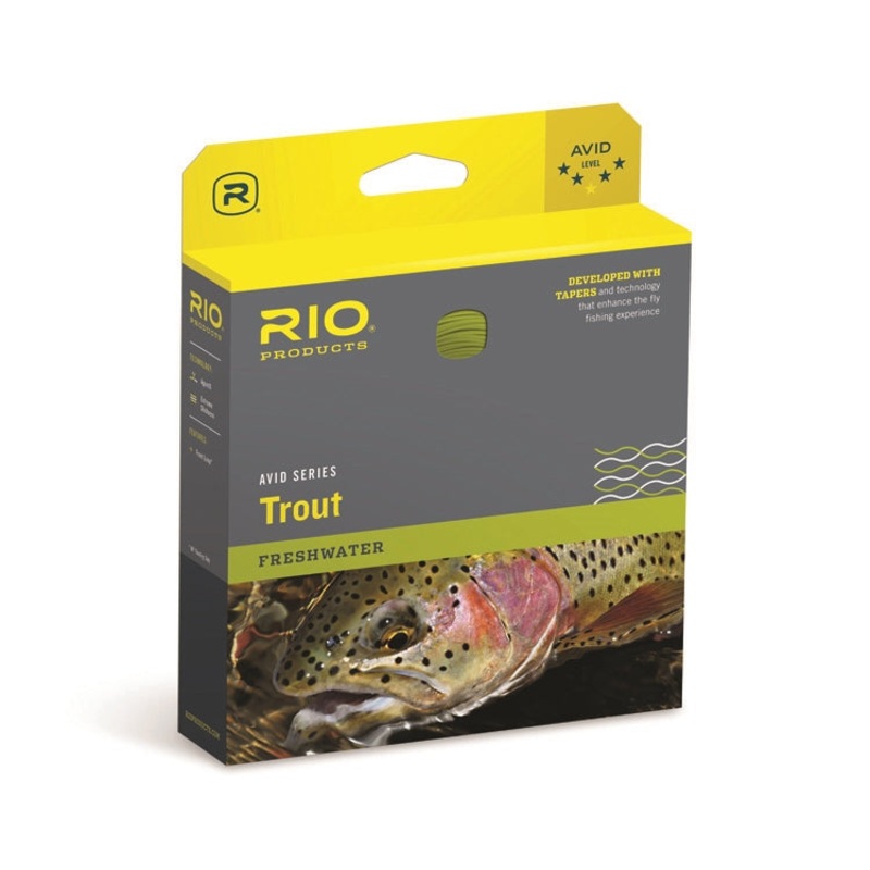 Rio Avid 24FT Sink Tip Fly Line 150 Grain Black / Pale Yellow