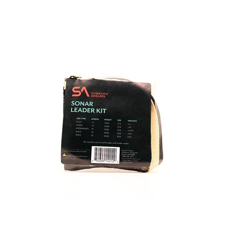 Scientific Anglers Sonar Leader Kit – Sink Tip Kit 10 Foot