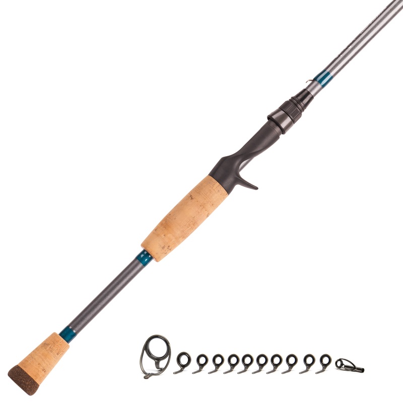 Terry Scroggins 7’3″ Med-Heavy All-Around Casting Rod Kit