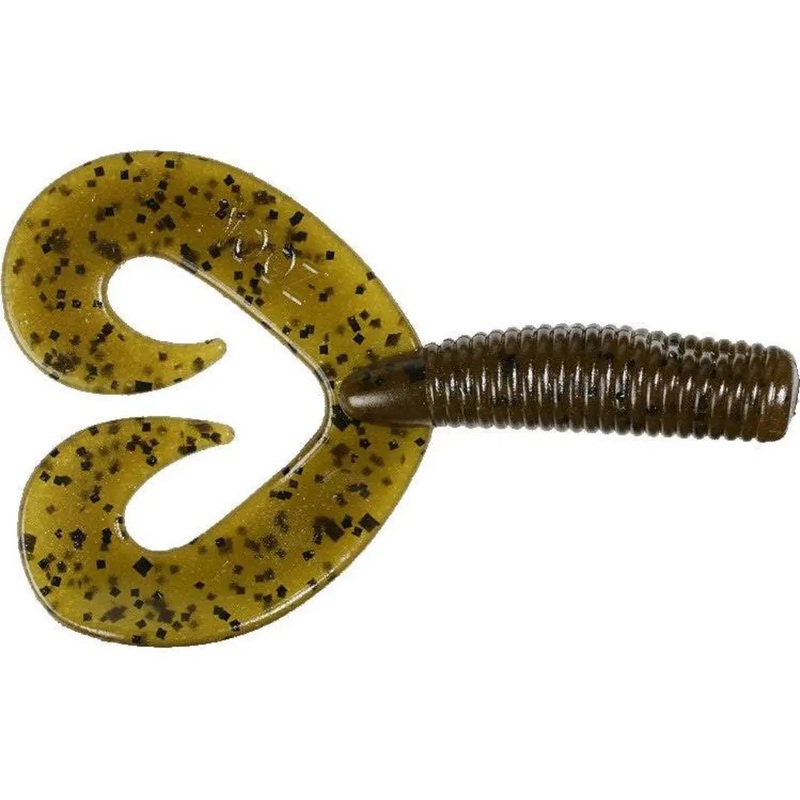 Zoom Fat Albert Twin Tail Grub (10 Pk) Black