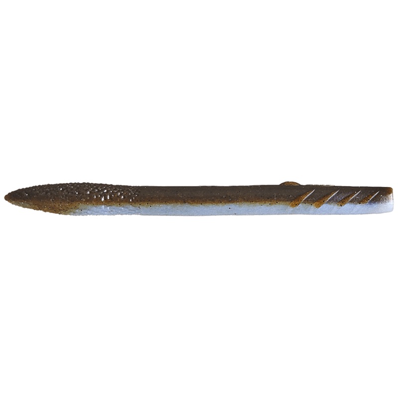 DEPS SLENDER SCAT SOFT STICK BAIT – 5″ – 5PK 5IN GRN PMPKN BL GL