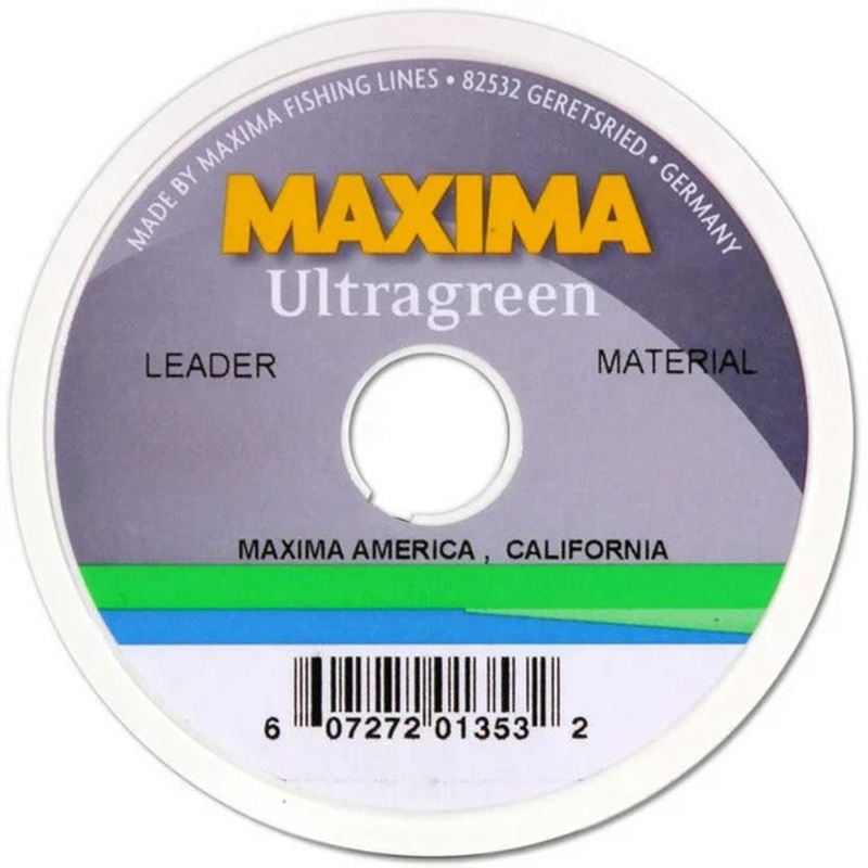 Maxima Ultragreen Copolymer Monofilament Leader Wheel 4 pound – 27 yards