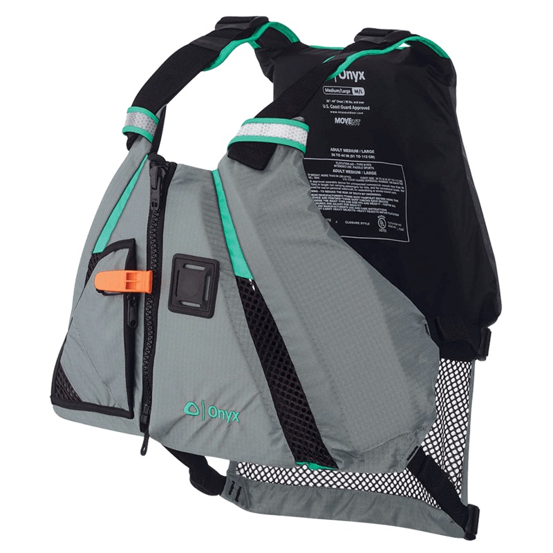 ONYX MOVEVENT DYNAMIC LIFE JACKET – AQUA XS/SM