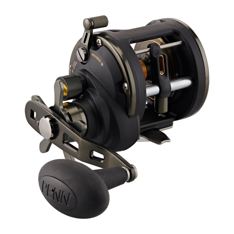 PENN Squall II Level Wind Conventional Reel 30 Right Line Counter