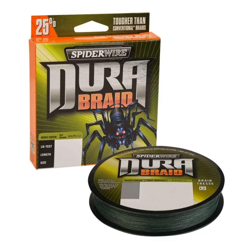 Spiderwire Durabraid, 300yd, Moss Green 8lb