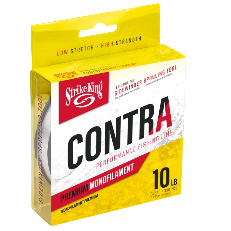 Strike King Contra Monofilament 330 Yards Clear 6 pound