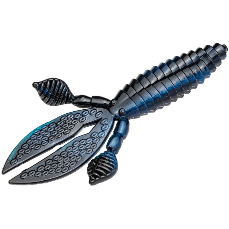 STRIKE KING RODENT 4″ Blue Craw Red Flake