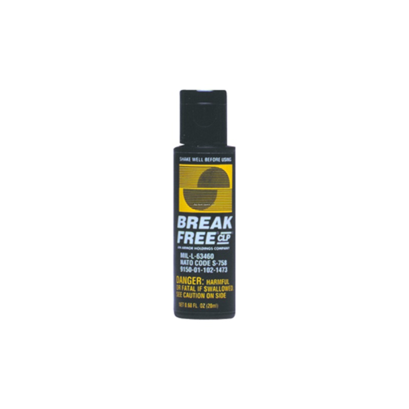 Break Free CLP Cleaner Lubricant & Preservative Gun Cleaner .68oz Squeeze Bottle