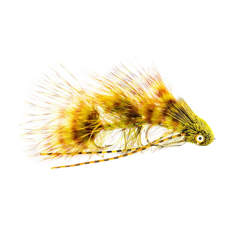 Montana Fly Company Galloup’s Barred Mini Dungeon – Olive (3-Pack) 6