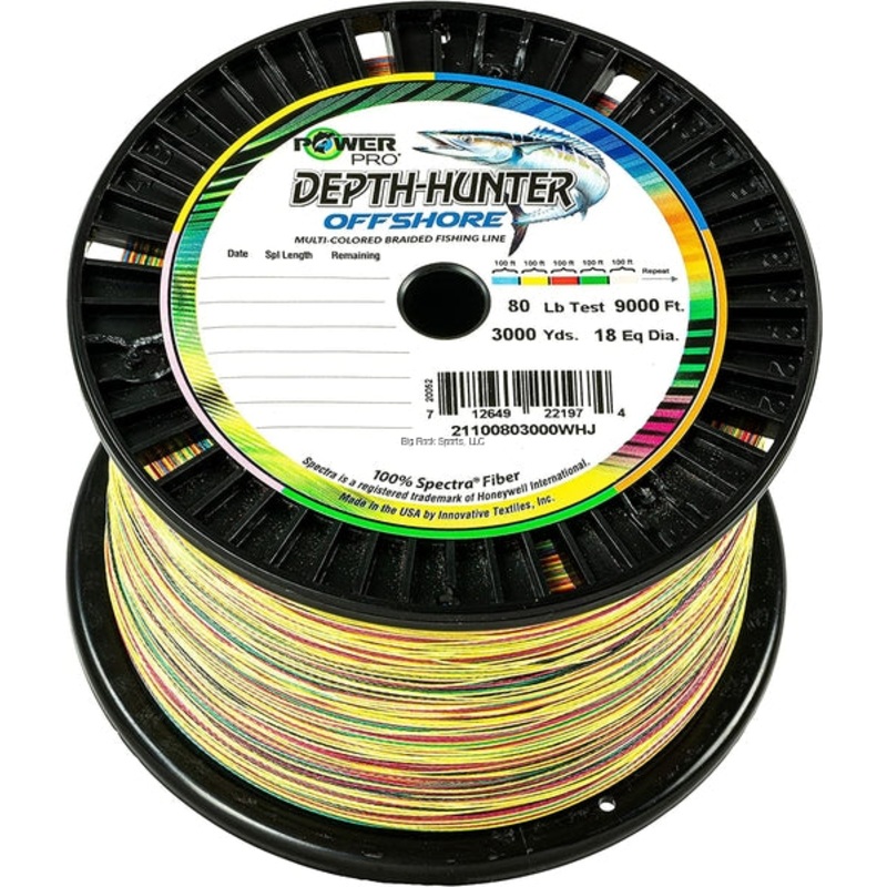 Power Pro Braided – Depth Hunter Offshore Line 3000yd 65lb