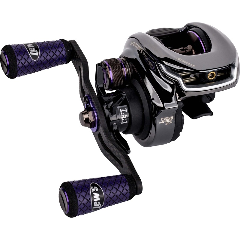 Team Lew’s Pro TI Gen 2 Baitcasting Reel PT1SHG2 – Right Hand