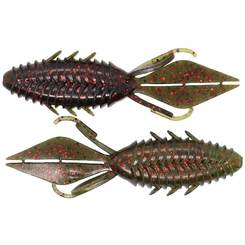 Xzone Adrenaline Bug 4 inch Soft Plastic Creature Bait 8 pack 309