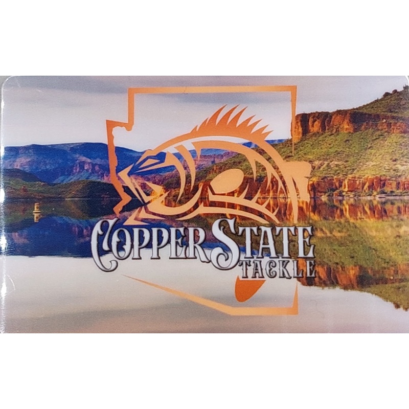 COPPERSTATE TACKLE GIFT CARD (PHYSICAL) $10