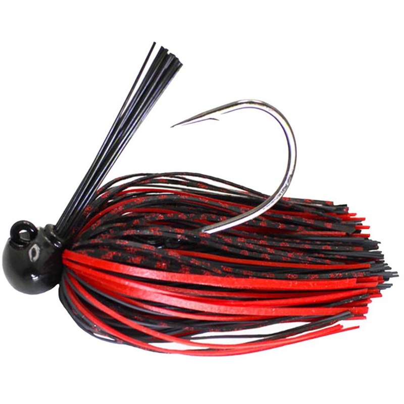 Dobyns Football Jigs Brown Orange Special 1/4 oz