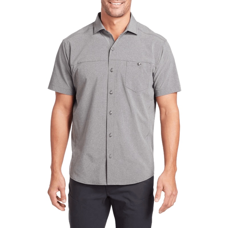 KUHL OPTIMIZR SS SHIRT – ANCHOR GRAY SM