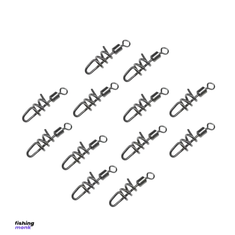 Lucana Rolling Swivel With Screwed Snaps | Size: 02# & 04# 2