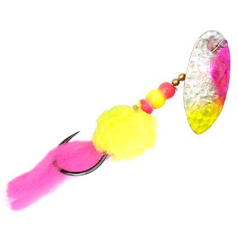 Panther Martin HolyRoe Spinners Chartreuse Pink