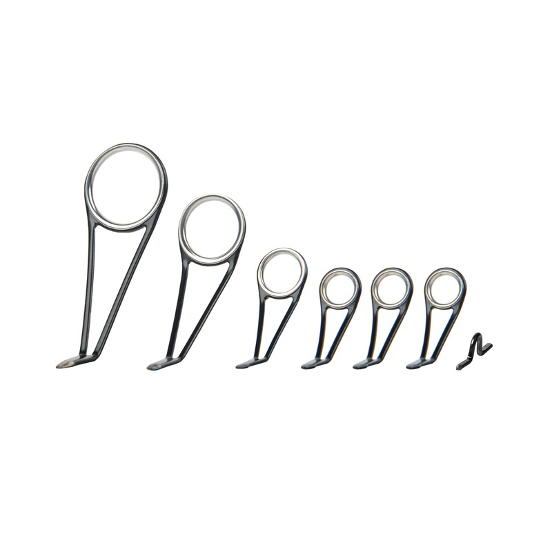 SSR Match Style Ice Rod Guide Kits Black 16-12-8-6-6-6