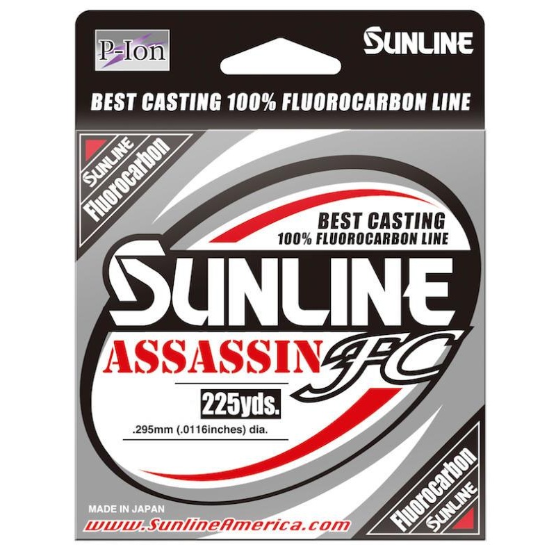 Sunline Assassin FC Fluorocarbon 225 Yards 8 pound