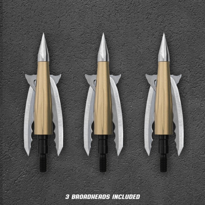Beast Broadheads ALUMINUM 3 PACK 100grn 2.0