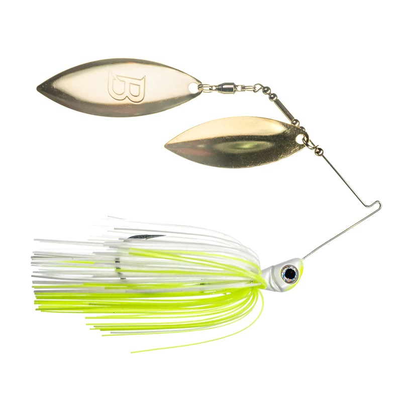 BIZZ BAITS BIZZ BLADE DOUBLE WILLOW Snow White 3/8