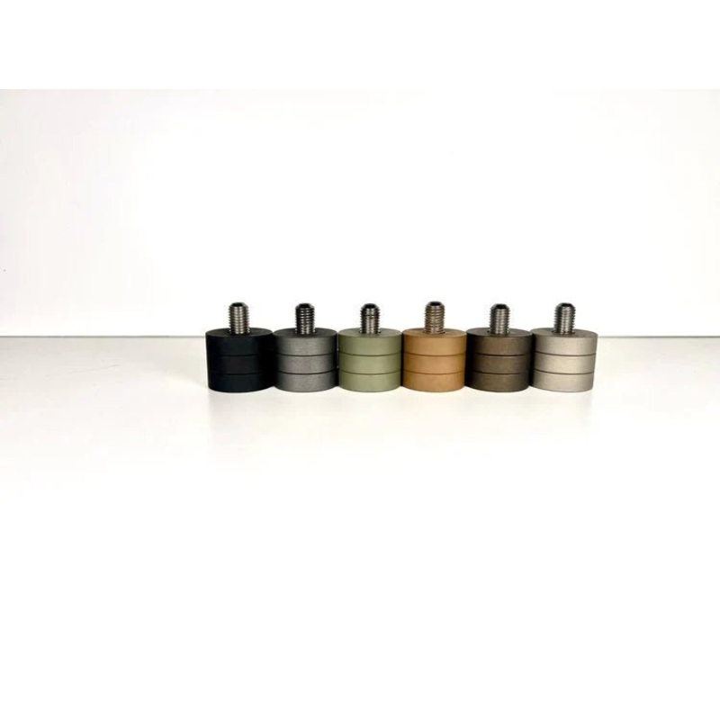 Cutter stabilizer Custom Weight Set 3oz set 3 flat weights Black