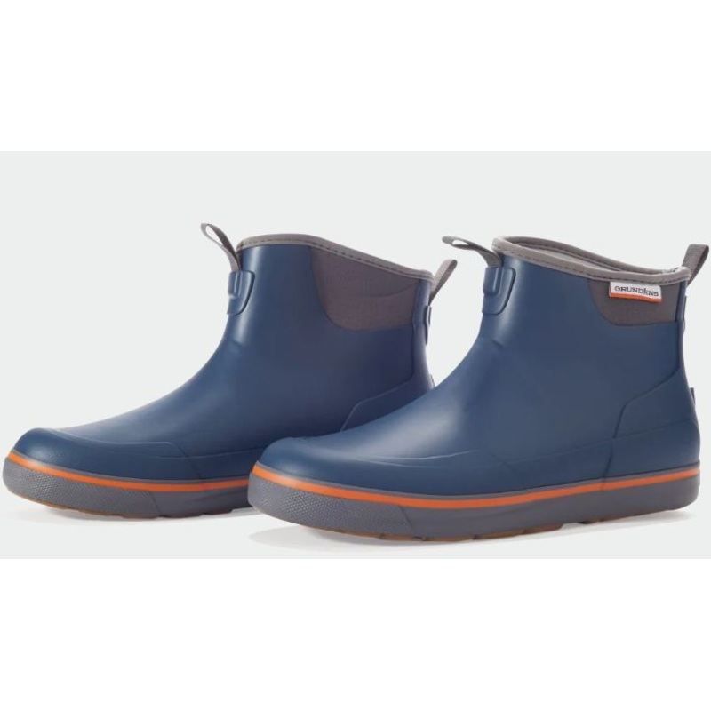 Grundens Deck-Boss Ankle Boots Deep Water Blue 8