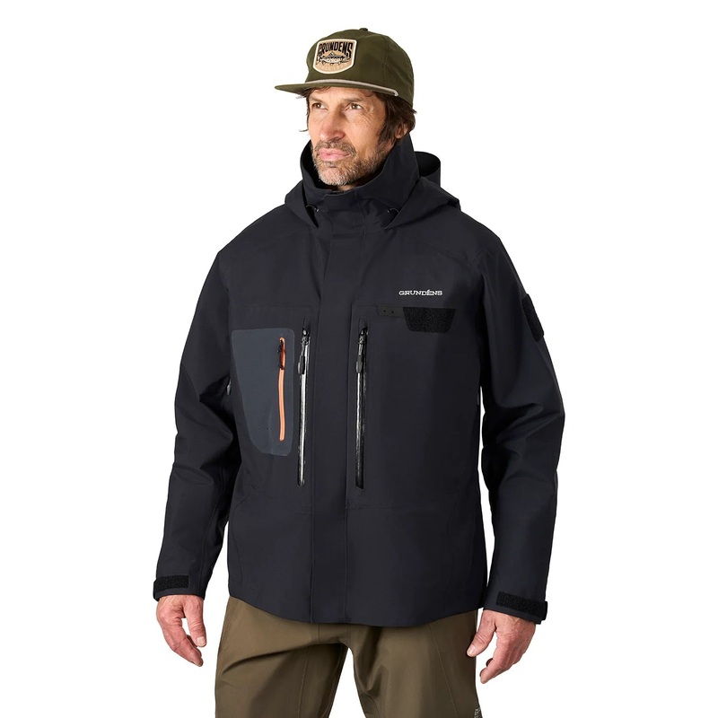 Grundens M’s Portal Gore-Tex Wading Jacket Black S