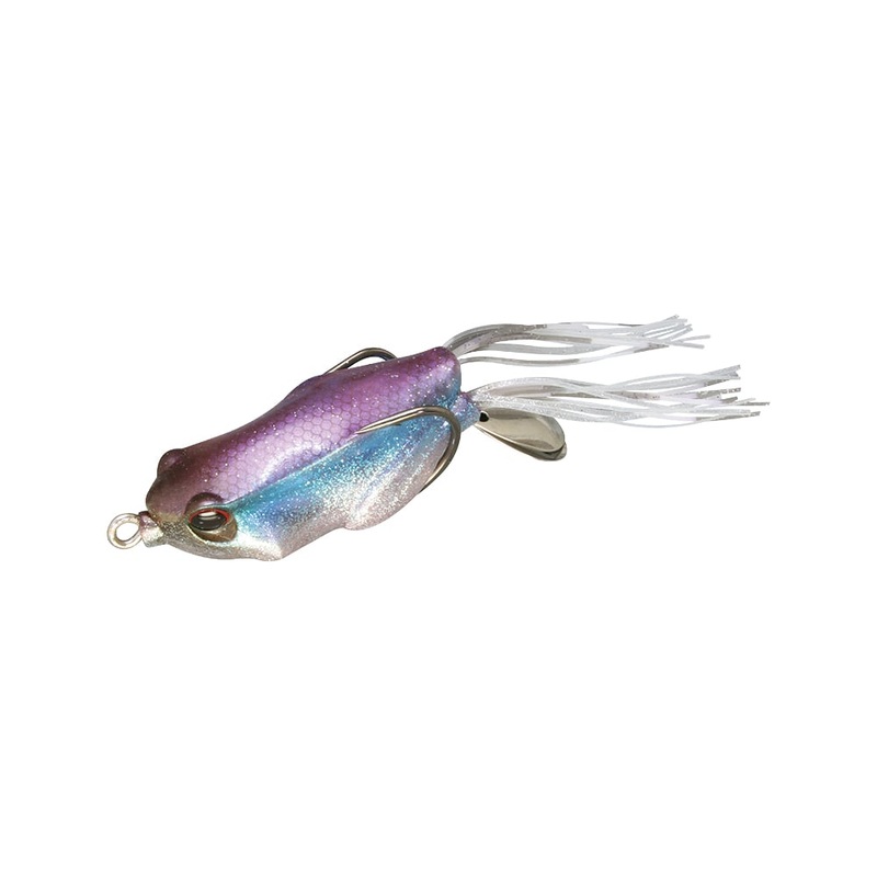 Jackall Kaera S2 Beat Hollow Body Frog 2.25″ – 1/2oz Black Frog