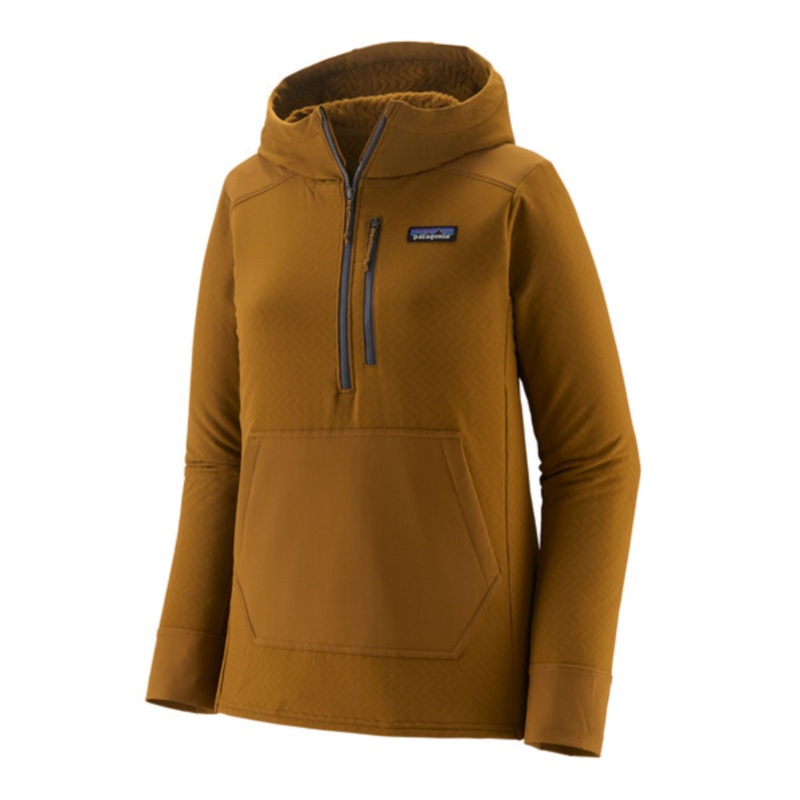 Patagonia Women’s R2 CrossStrata Pullover – Shelter Brown Sale Small