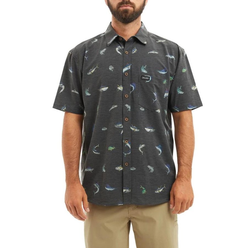 PELAGIC DOCKSIDE GAMEFISH STRETCH WOVEN SMOKEY BLUE S