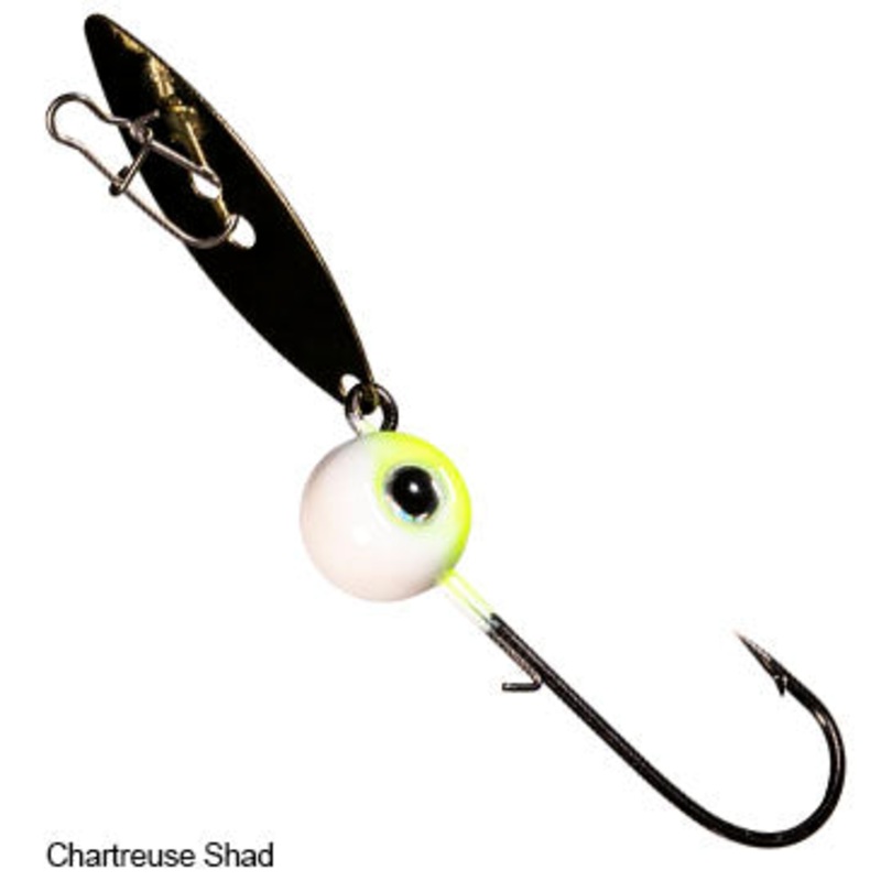 ZMAN CHATTERBAIT WILLOWVIBE CHARTREUSE SHAD 1/4 OZ