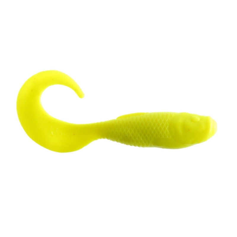 Berkley Gulp! Saltwater Swimming Mullet Chartreuse 4 Inch