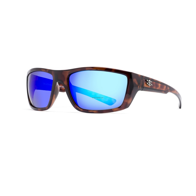 Calcutta Sancho Polarized Sunglasses Tortoise/Blue Mirror