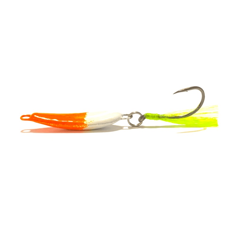Candy Orange Pompano Jigger Flea 3/8oz