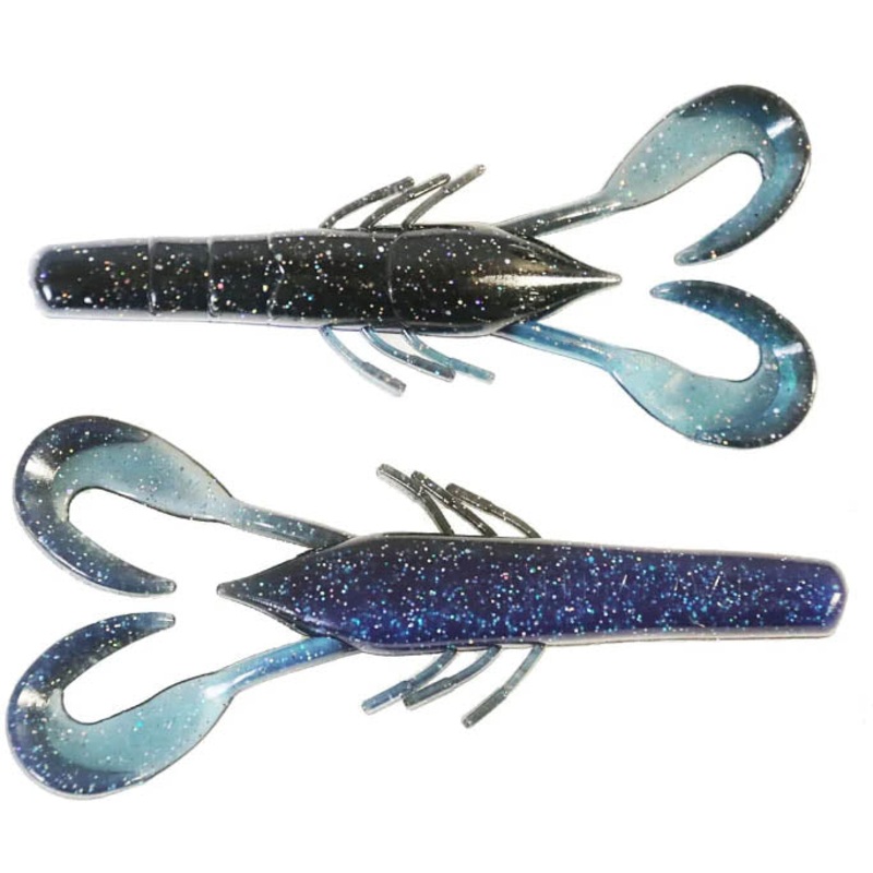 Missile Baits Craw Father 3 1/2 inch Soft Plastic Craw 7 pack Bruiser Flash