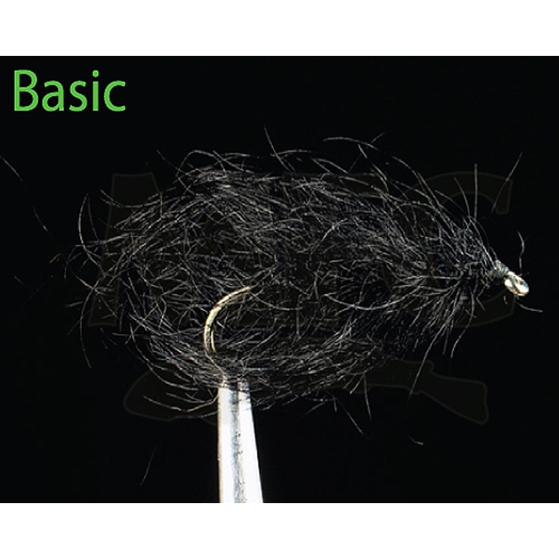 Montana Fly Company Mohair Leech Black 10 1 dozen