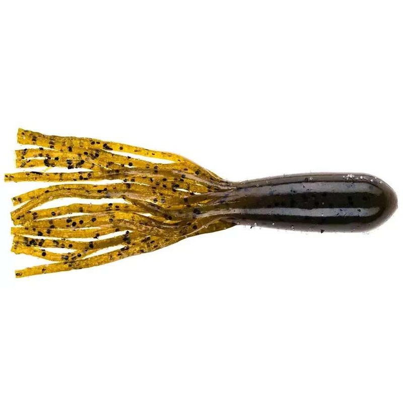 NetBait Tubes, 4″, 8 Pack Green Pumpkin Blue