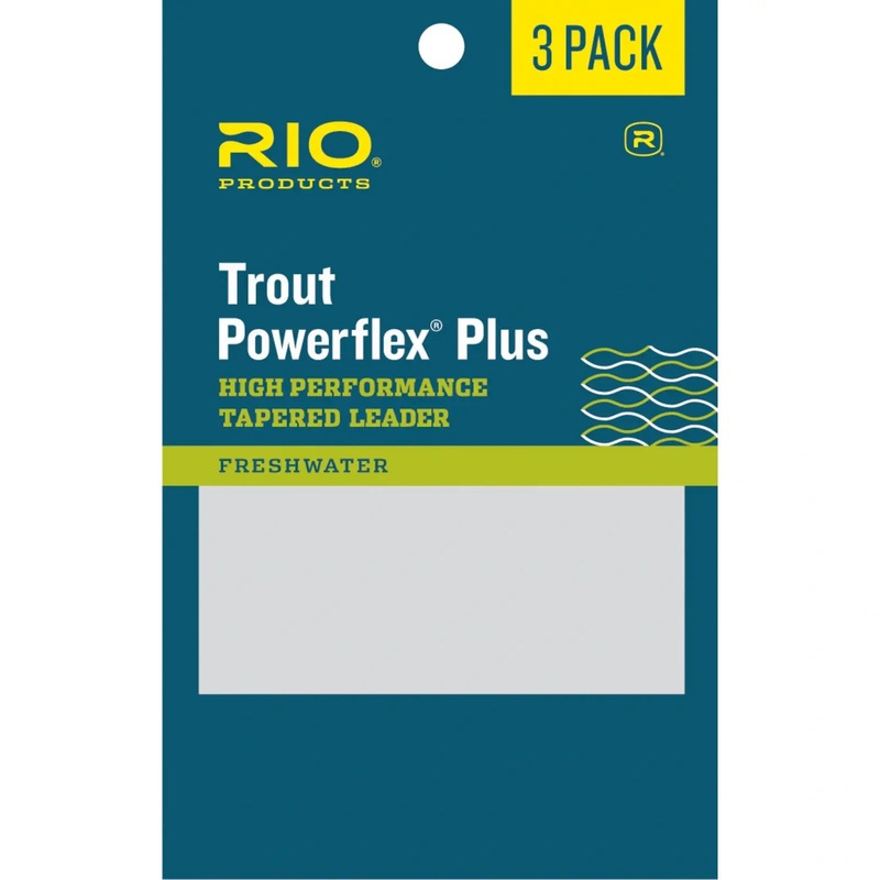 RIO POWERFLEX PLUS LEADER 3-PACK 6x 7.5Ft